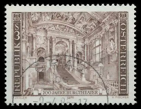 ÖSTERREICH 1976 Nr 1508 gestempelt 255A12