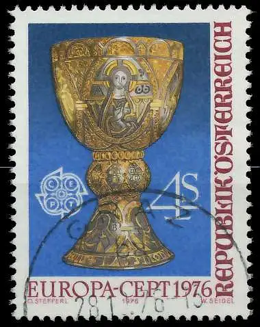 ÖSTERREICH 1976 Nr 1516 gestempelt 255A5E