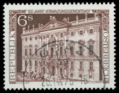 ÖSTERREICH 1976 Nr 1521 gestempelt 255A7E