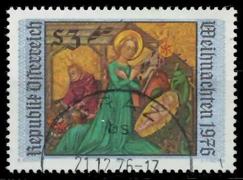 ÖSTERREICH 1976 Nr 1535 gestempelt 255A92