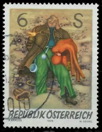 ÖSTERREICH 1976 Nr 1537 gestempelt 255AAE