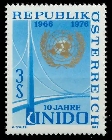 ÖSTERREICH 1976 Nr 1532 postfrisch 255AB2