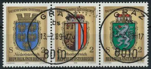 ÖSTERREICH 1976 Nr 1522 30 WZdg zentrisch gestempelt 3ER STR 255B6E