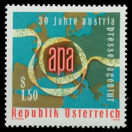 ÖSTERREICH 1976 Nr 1533 postfrisch 255B7A