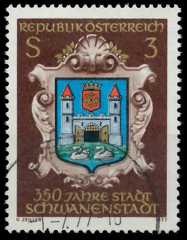 ÖSTERREICH 1977 Nr 1552 gestempelt 255D1E