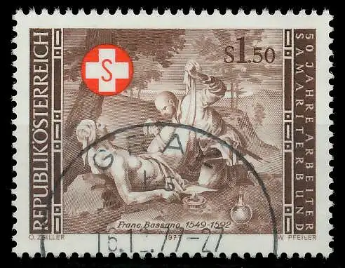 ÖSTERREICH 1977 Nr 1556 gestempelt 255D3A
