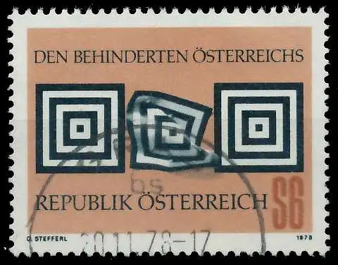 ÖSTERREICH 1978 Nr 1585 gestempelt 25C53A