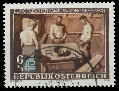 ÖSTERREICH 1978 Nr 1587 gestempelt 25C54E