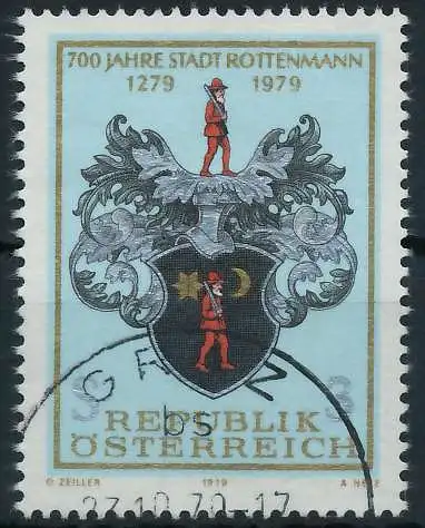 ÖSTERREICH 1979 Nr 1613 gestempelt 25C626