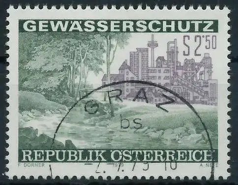 ÖSTERREICH 1979 Nr 1611 gestempelt 25C62A