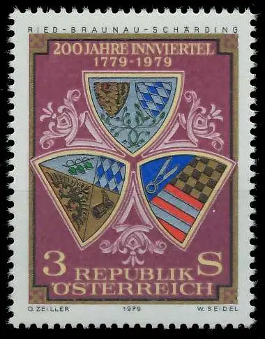 ÖSTERREICH 1979 Nr 1610 postfrisch 25C62E