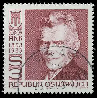 ÖSTERREICH 1979 Nr 1614 gestempelt 25C64A