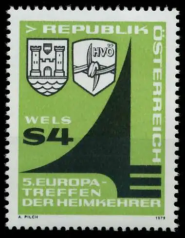 ÖSTERREICH 1979 Nr 1615 postfrisch 25C65A