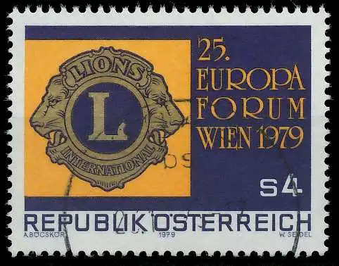 ÖSTERREICH 1979 Nr 1624 gestempelt 25C672