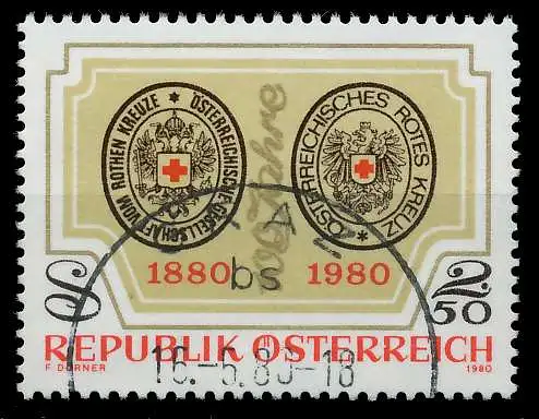 ÖSTERREICH 1980 Nr 1634 gestempelt 25C6DA