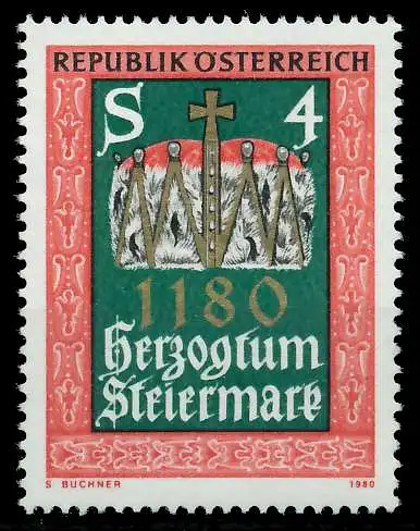 ÖSTERREICH 1980 Nr 1648 postfrisch 25C752