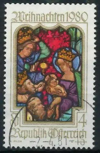 ÖSTERREICH 1980 Nr 1663 gestempelt 25C7C2