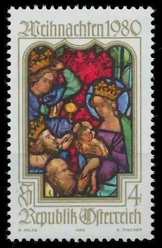 ÖSTERREICH 1980 Nr 1663 postfrisch 25C7C6