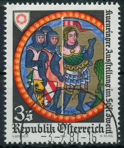 ÖSTERREICH 1981 Nr 1670 gestempelt 25C7CE