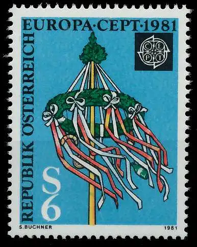 ÖSTERREICH 1981 Nr 1671 postfrisch 25C7D6