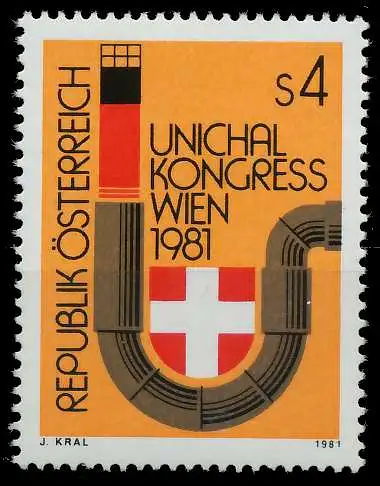 ÖSTERREICH 1981 Nr 1669 postfrisch 25C7DA