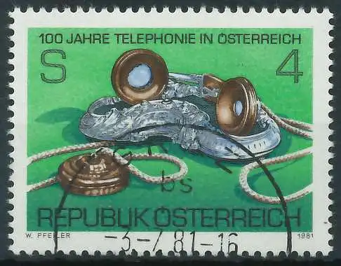 ÖSTERREICH 1981 Nr 1672 gestempelt 25C7FA