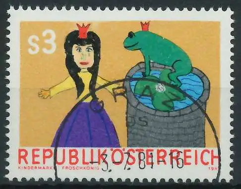 ÖSTERREICH 1981 Nr 1674 gestempelt 25C806