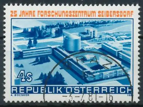 ÖSTERREICH 1981 Nr 1673 gestempelt 25C80E