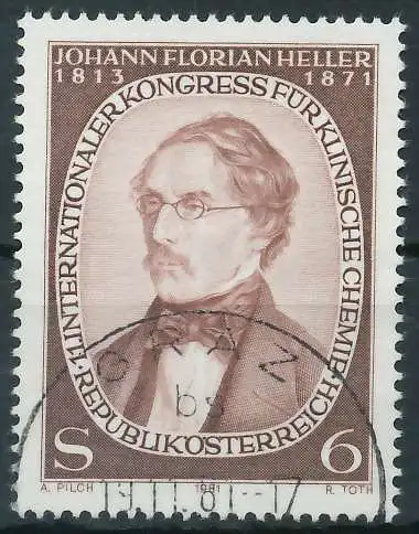 ÖSTERREICH 1981 Nr 1676 gestempelt 25C812