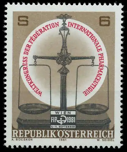ÖSTERREICH 1981 Nr 1679 postfrisch 25C81A