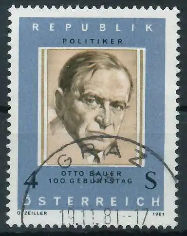 ÖSTERREICH 1981 Nr 1678 gestempelt 25C81E