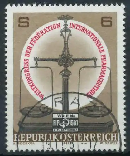 ÖSTERREICH 1981 Nr 1679 gestempelt 25C822