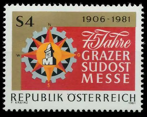 ÖSTERREICH 1981 Nr 1682 postfrisch 25C836