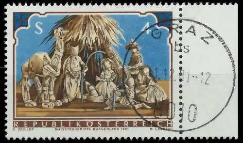 ÖSTERREICH 1981 Nr 1691 gestempelt 25C896