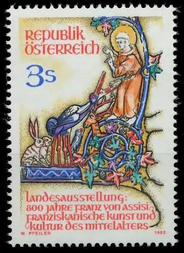 ÖSTERREICH 1982 Nr 1703 postfrisch 25C8BA