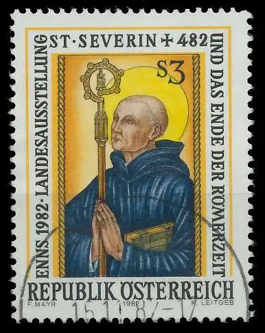 ÖSTERREICH 1982 Nr 1699 gestempelt 25C8CE