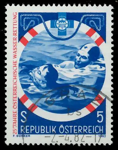 ÖSTERREICH 1982 Nr 1698 gestempelt 25C8DA