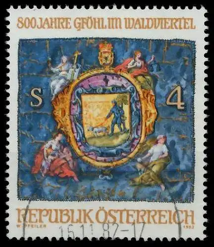 ÖSTERREICH 1982 Nr 1706 gestempelt 25C8EA