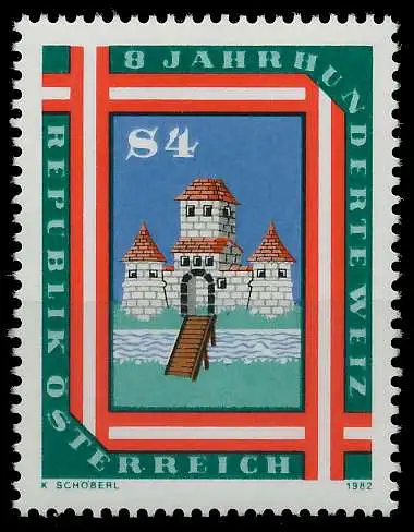 ÖSTERREICH 1982 Nr 1709 postfrisch 25C8FE
