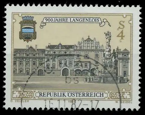 ÖSTERREICH 1982 Nr 1708 gestempelt 25C902