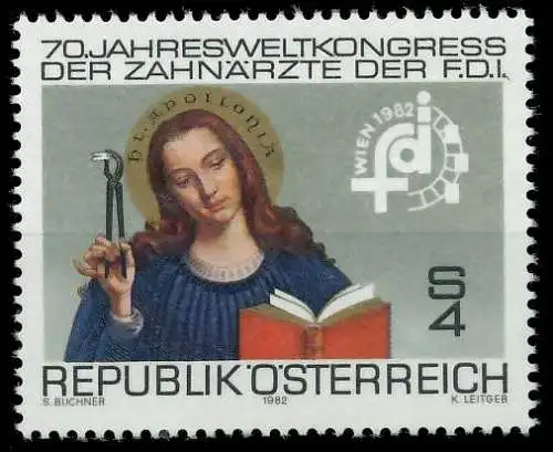 ÖSTERREICH 1982 Nr 1721 postfrisch 25C93E