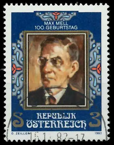 ÖSTERREICH 1982 Nr 1723 gestempelt 25C972