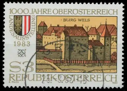 ÖSTERREICH 1983 Nr 1736 gestempelt 25C9D6