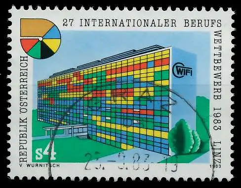 ÖSTERREICH 1983 Nr 1747 gestempelt 25C9FE