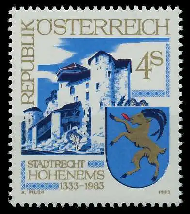 ÖSTERREICH 1983 Nr 1741 postfrisch 25CA02