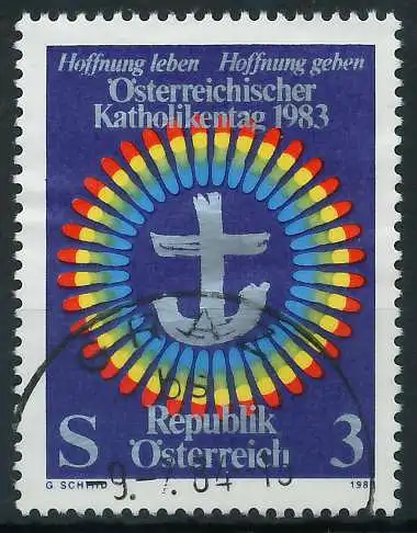 ÖSTERREICH 1983 Nr 1751 gestempelt 25CA1A