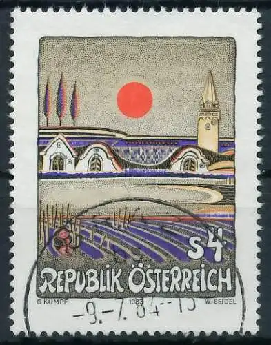 ÖSTERREICH 1983 Nr 1755 gestempelt 25CA4A