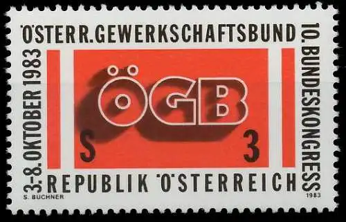 ÖSTERREICH 1983 Nr 1754 postfrisch 25CA56