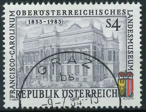 ÖSTERREICH 1983 Nr 1758 gestempelt 25CA7E