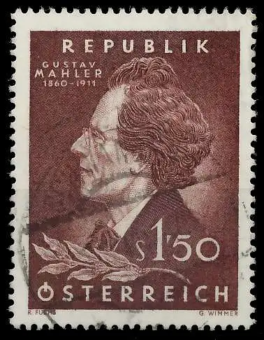 ÖSTERREICH 1960 Nr 1078 gestempelt 25CADA